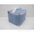 2015 Lastest rectangle Blue stripes Lunch Bag